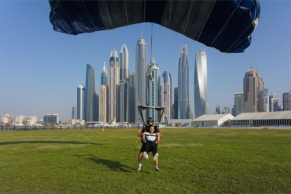 Skydiving price in Dubai 