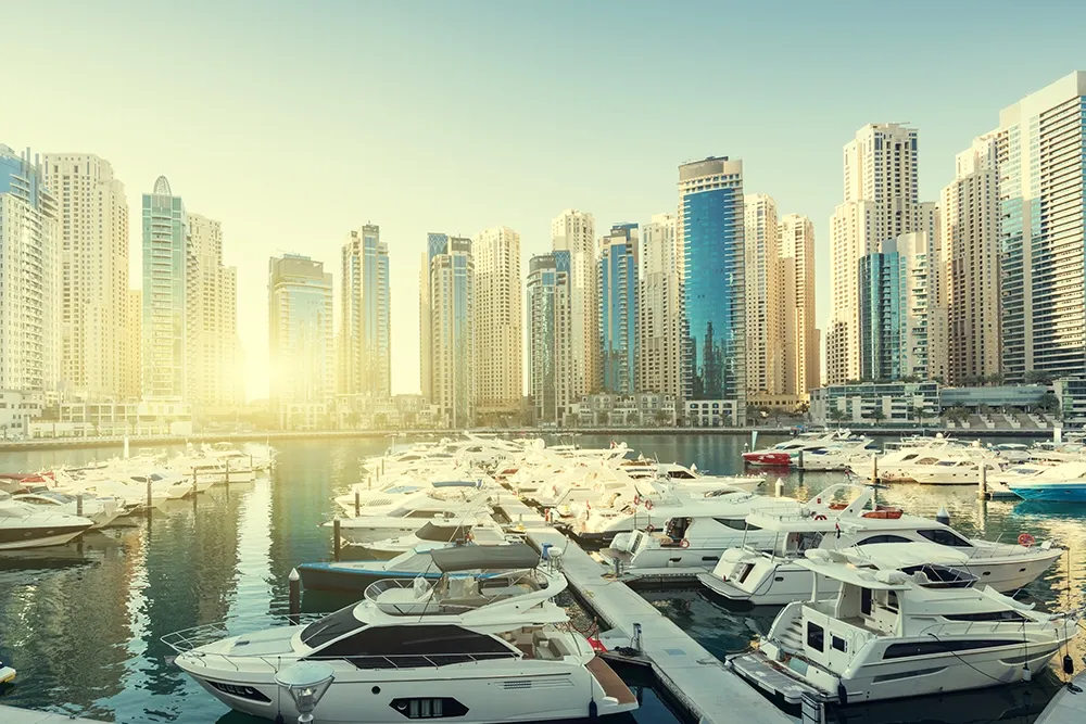 luxury yacht charter in Dubai