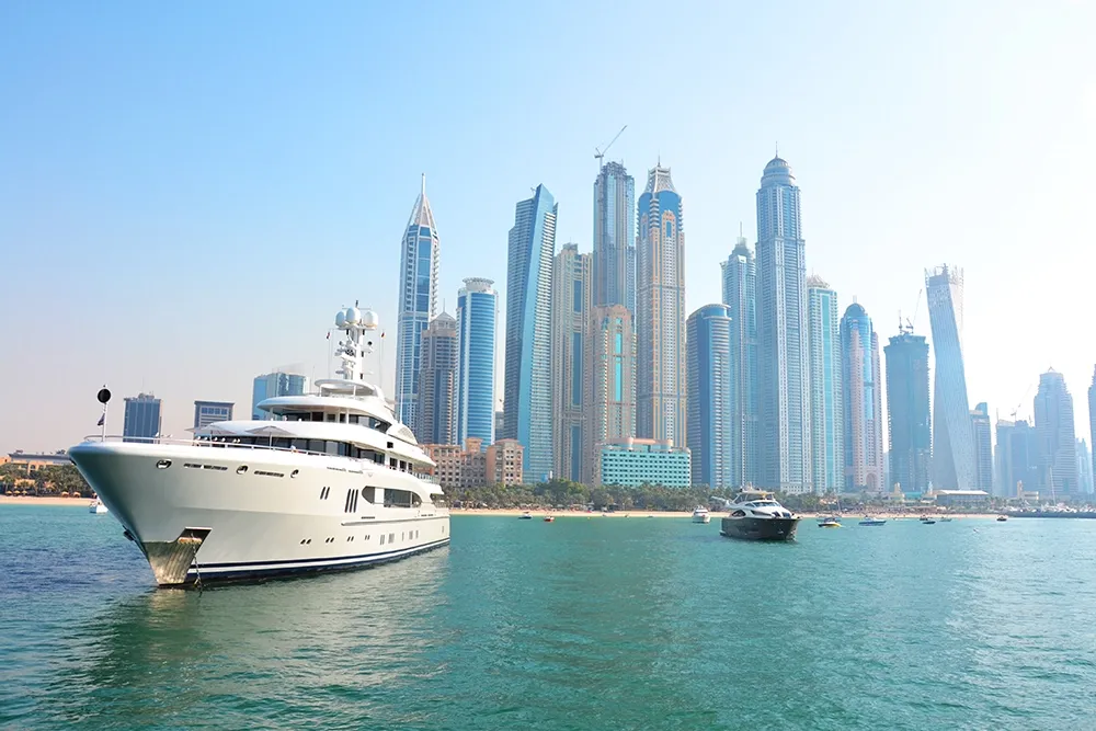 yacht hire Dubai